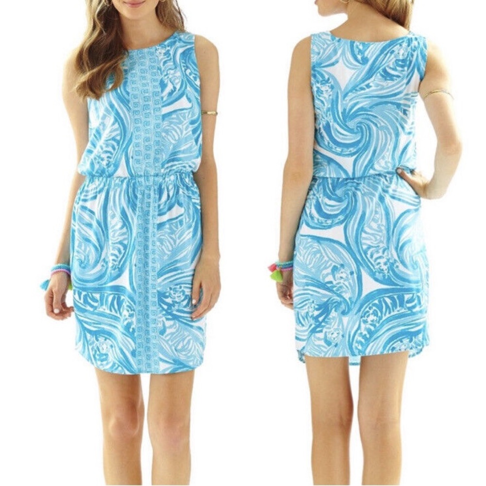 Lilly Pulitzer blue dress